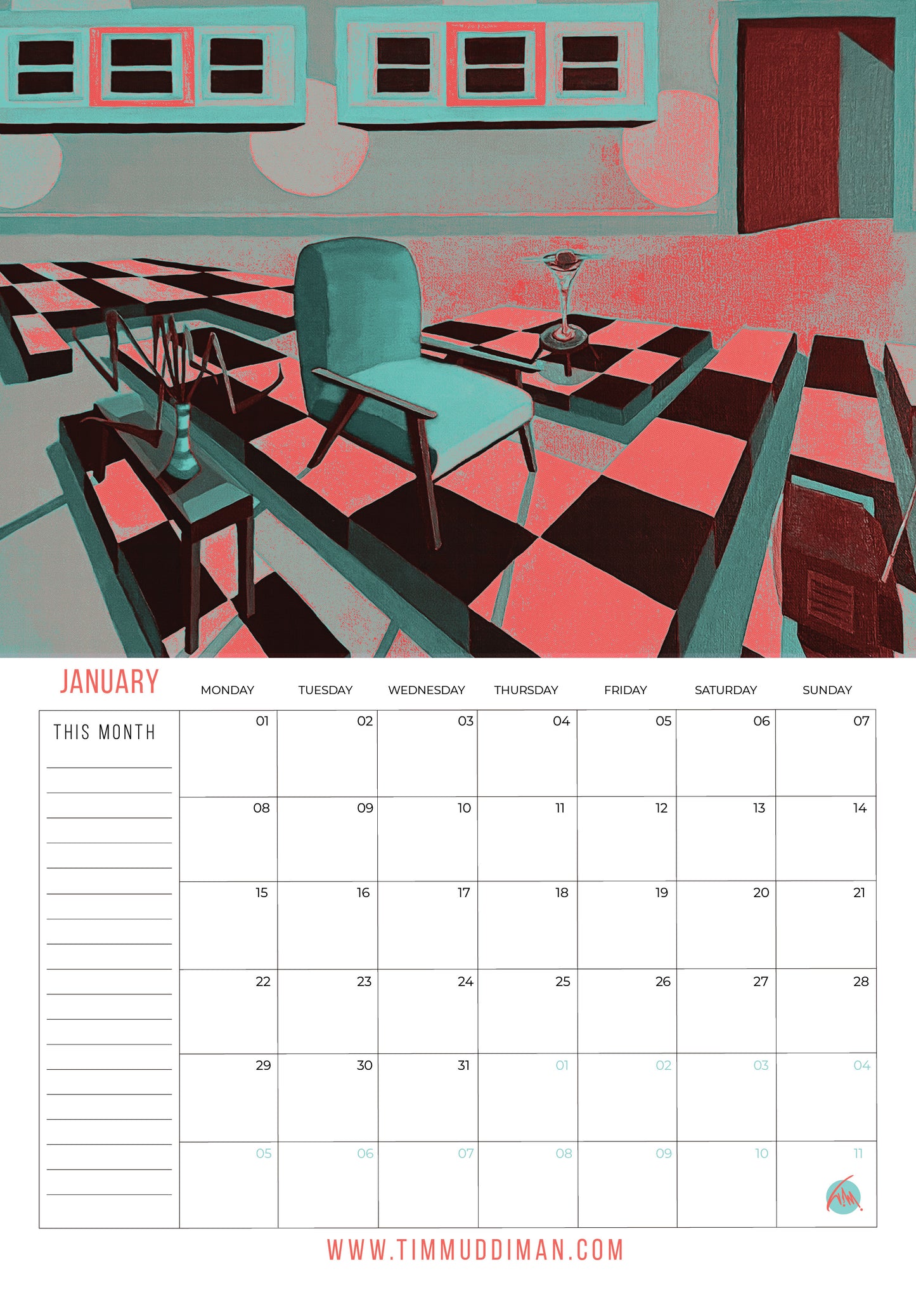 2024 Calendar - Artist Edition